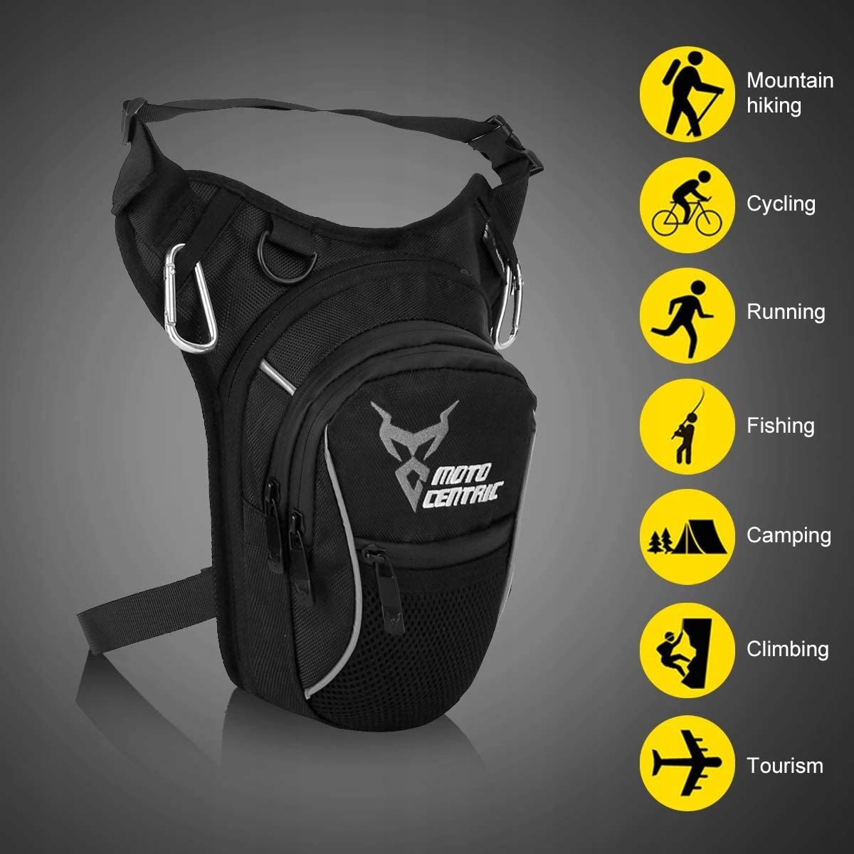 TORBA SASZETKA MOTOCYKLOWA NA NOGĘ UDO LEG BAG Producent Motocentric