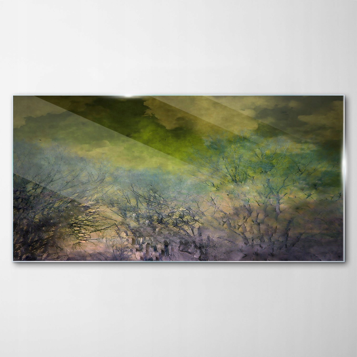 

Obraz na Szkle Dekor Abstrakcja Akwarele 120x60