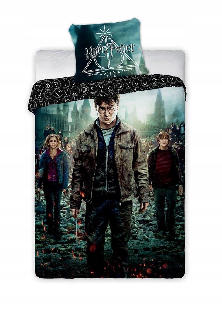 

Pościel Młodzieżowa 135x200 Hogwart Harry Potter