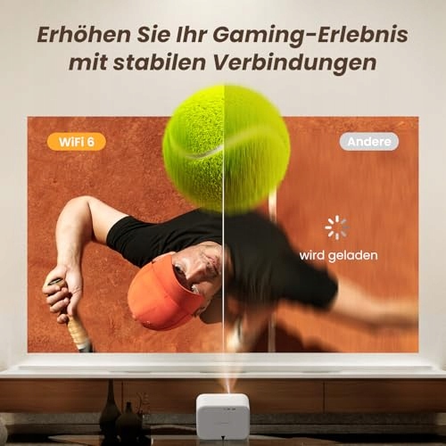 JBL Projektor LED 1080P WiFi6 Bluetooth 5.1 Autofokus Dla TV Stick — miniatura 5