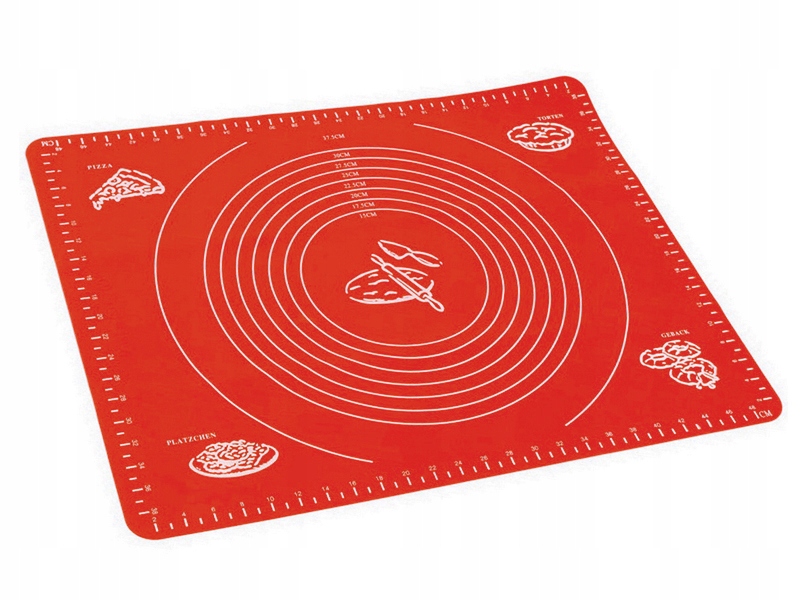 

Stolnica Silikonowa Mata Kuchenna 50X40CM 5635