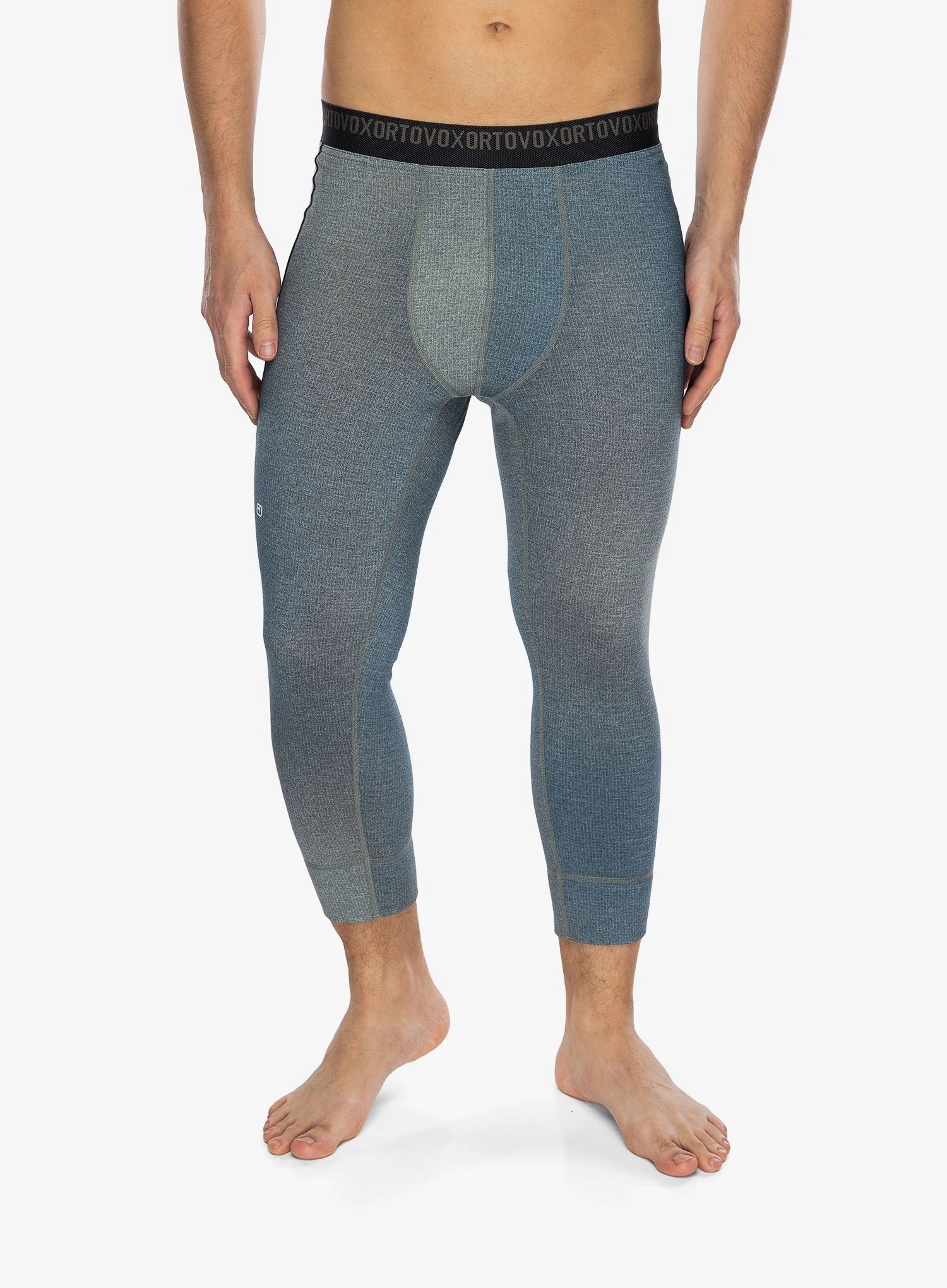 Termoaktivní legíny Ortovox 185 Rock'N'Wool Print Sp aop green sage L