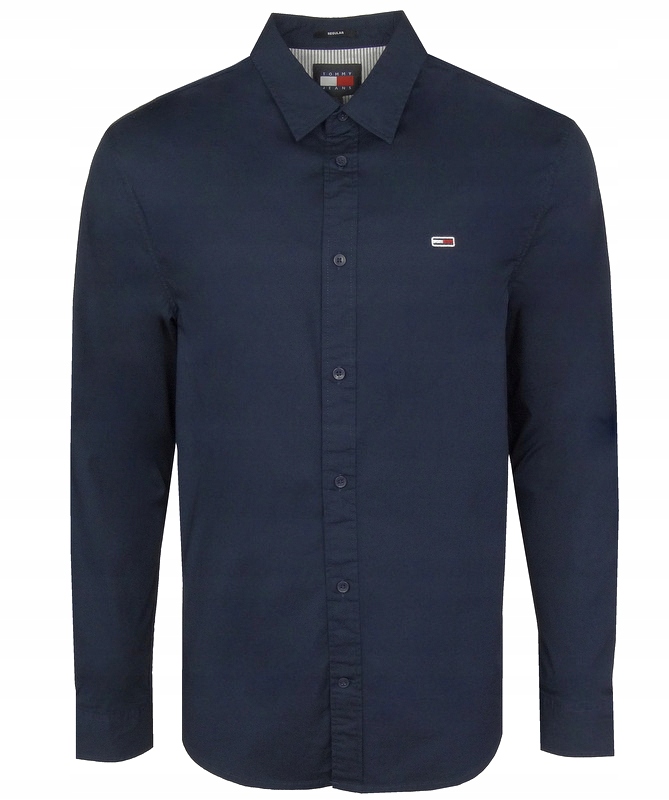 Tommy Jeans pánská košile, modrá, S