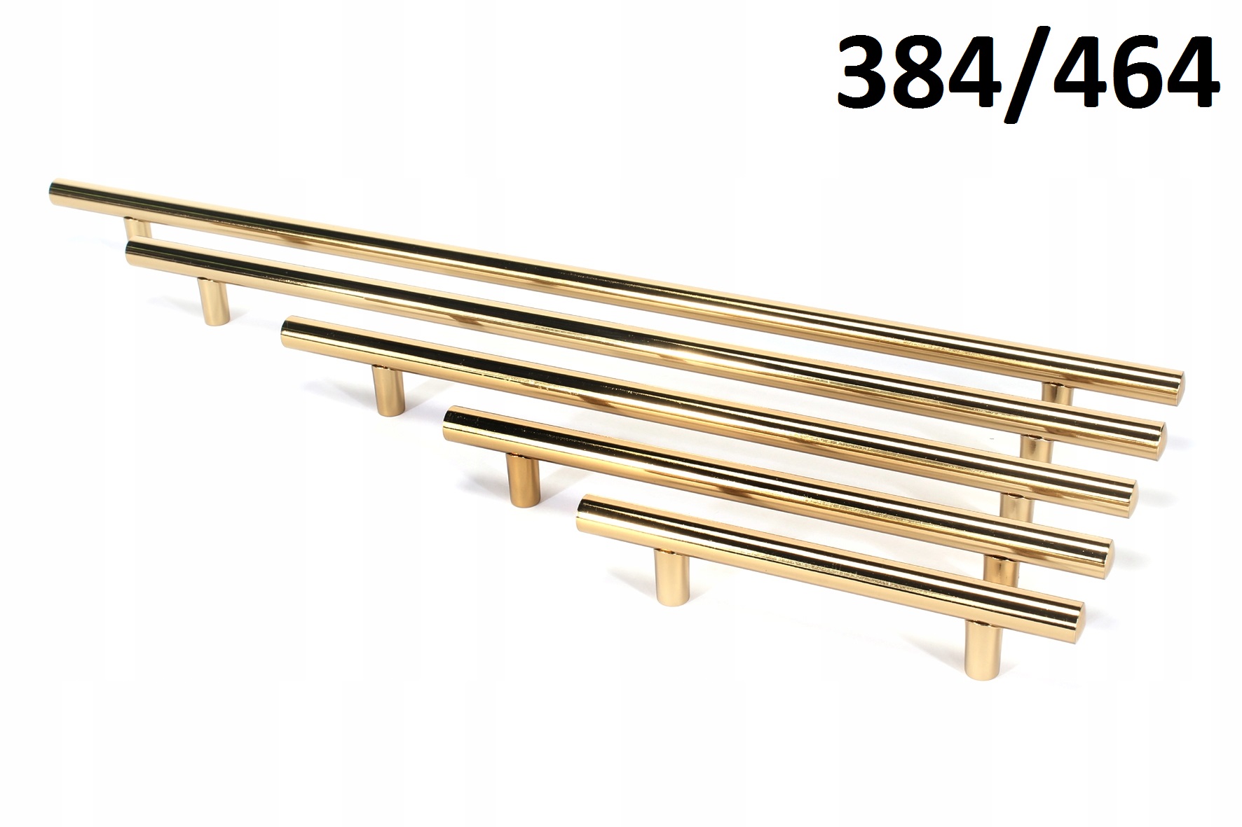 

Uchwyt meblowy reling złoty połysk 384/464 PIONAT1