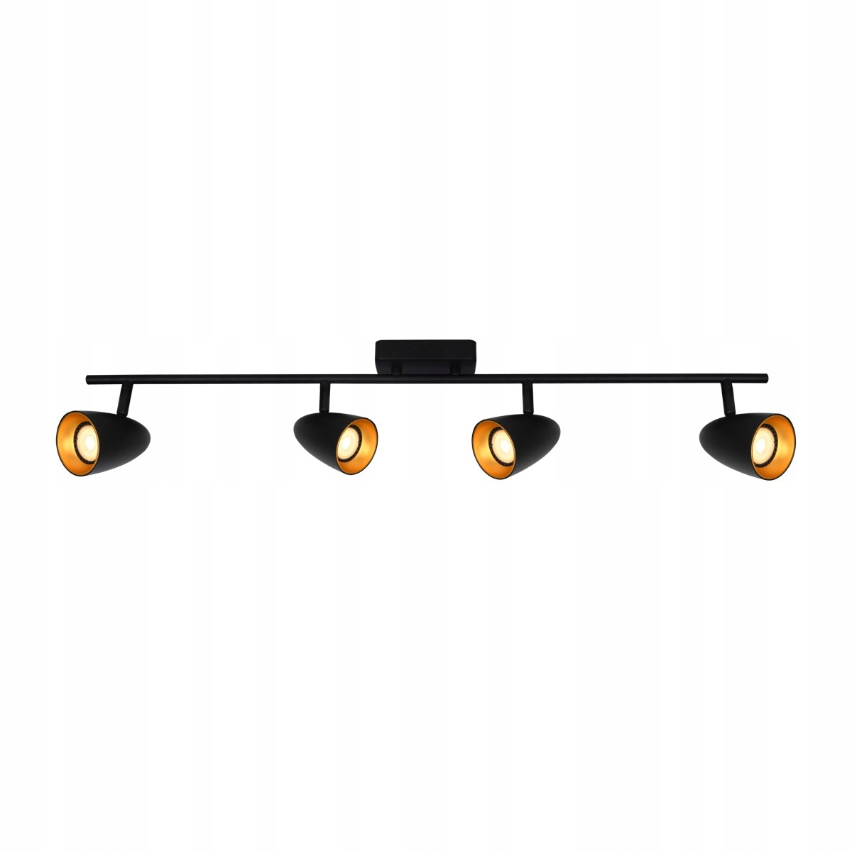 Tino SPL-36748-4-BK-GD stropná lampa spot