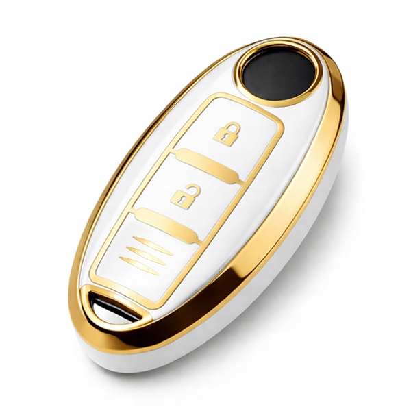 Etui Tpu Na Kluczyk Do Samochodu Pokrowiec Do Nissan Białe