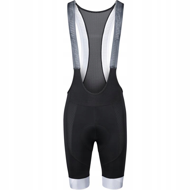 Force Kraťasy Stripe pánské elastické lacl s vložkou černá-bílá M