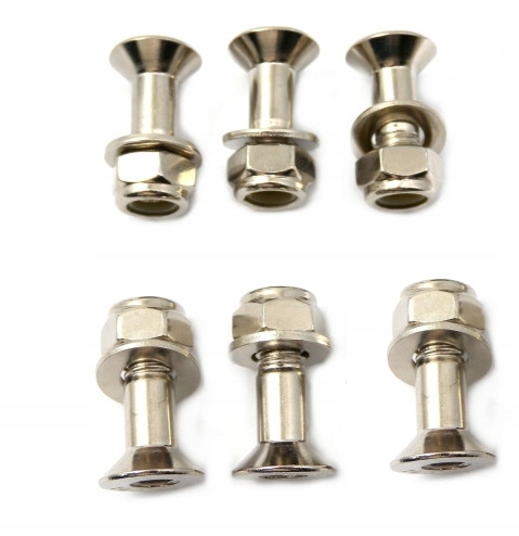 Komplet śrub zębatki JMP M8x1,25 30 mm