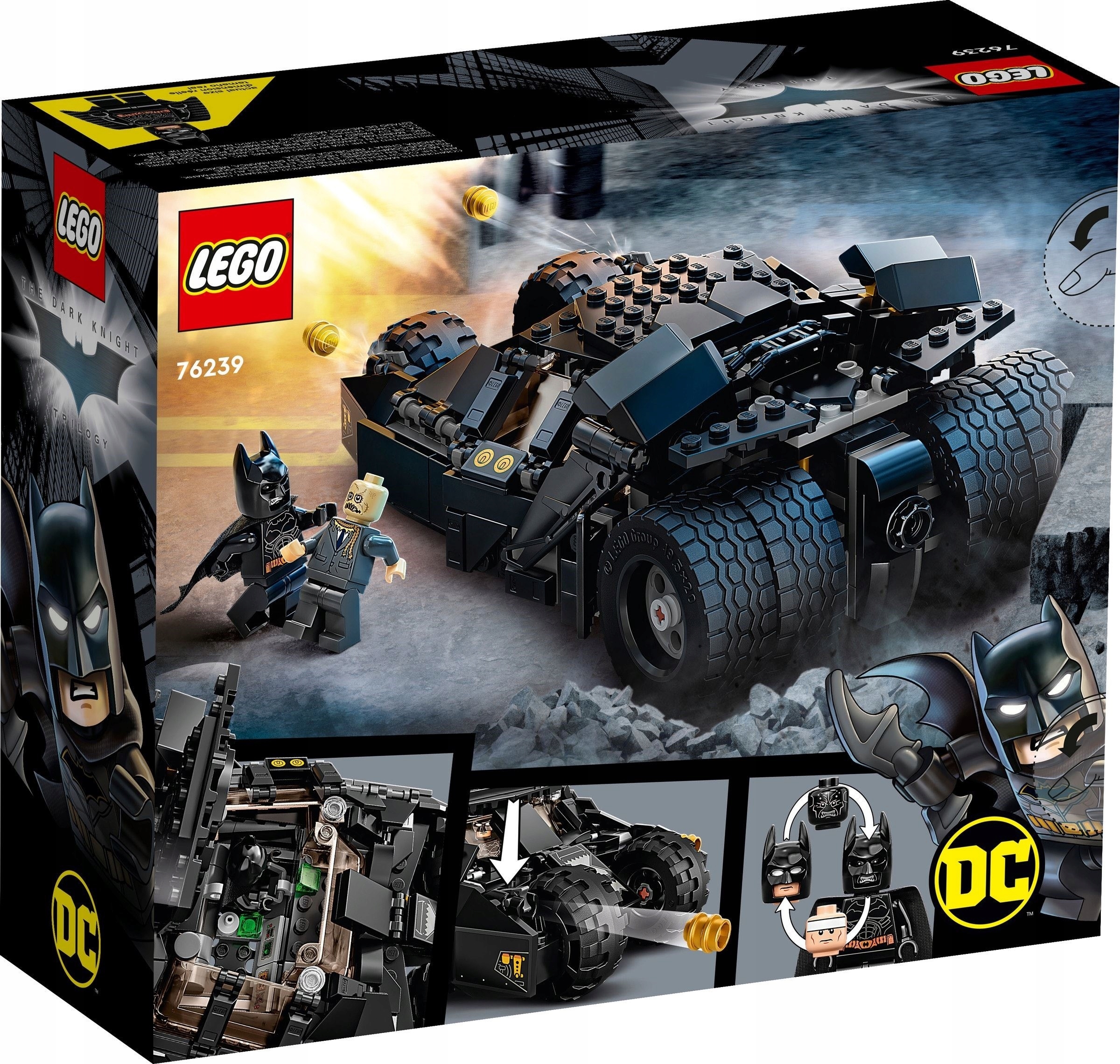 Lego Heroes 76239 Batman Tumbler: střet se Strachem na vrabce