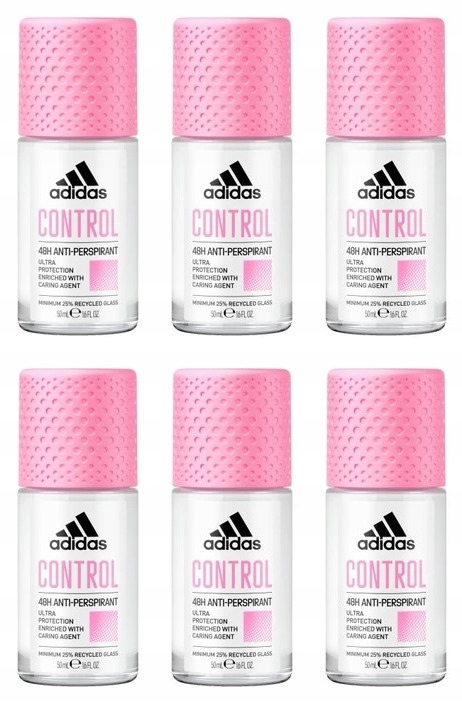 Adidas Control antiperspirant pro ženy 50 ml 6 Ks