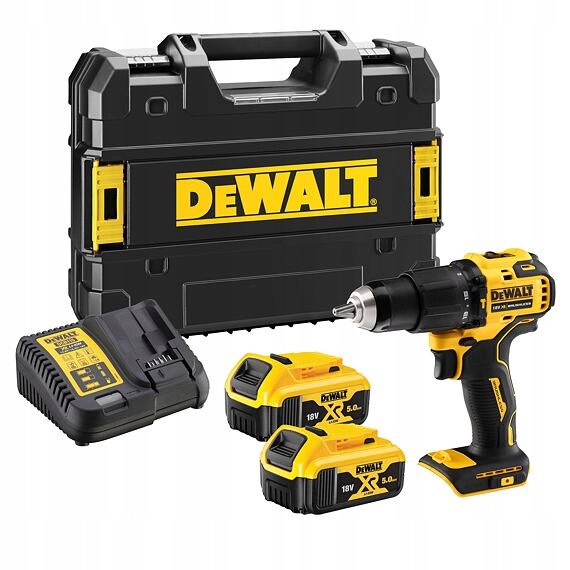 DeWalt DCD709P2T aku vrtací šroubovák 18V, 65Nm, 18V/2*5Ah, Tstak kufr