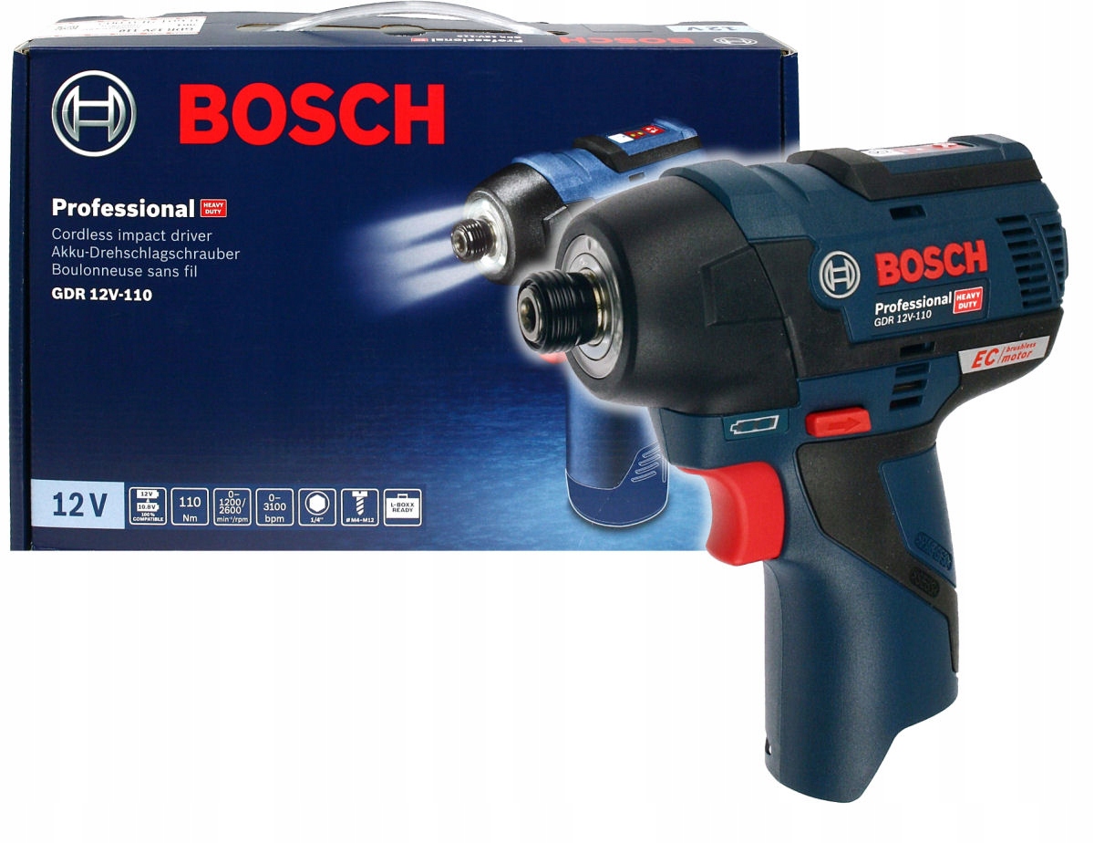 

Wkrętarka Udarowa Gdr 12V-110 Bosch Body Korpus