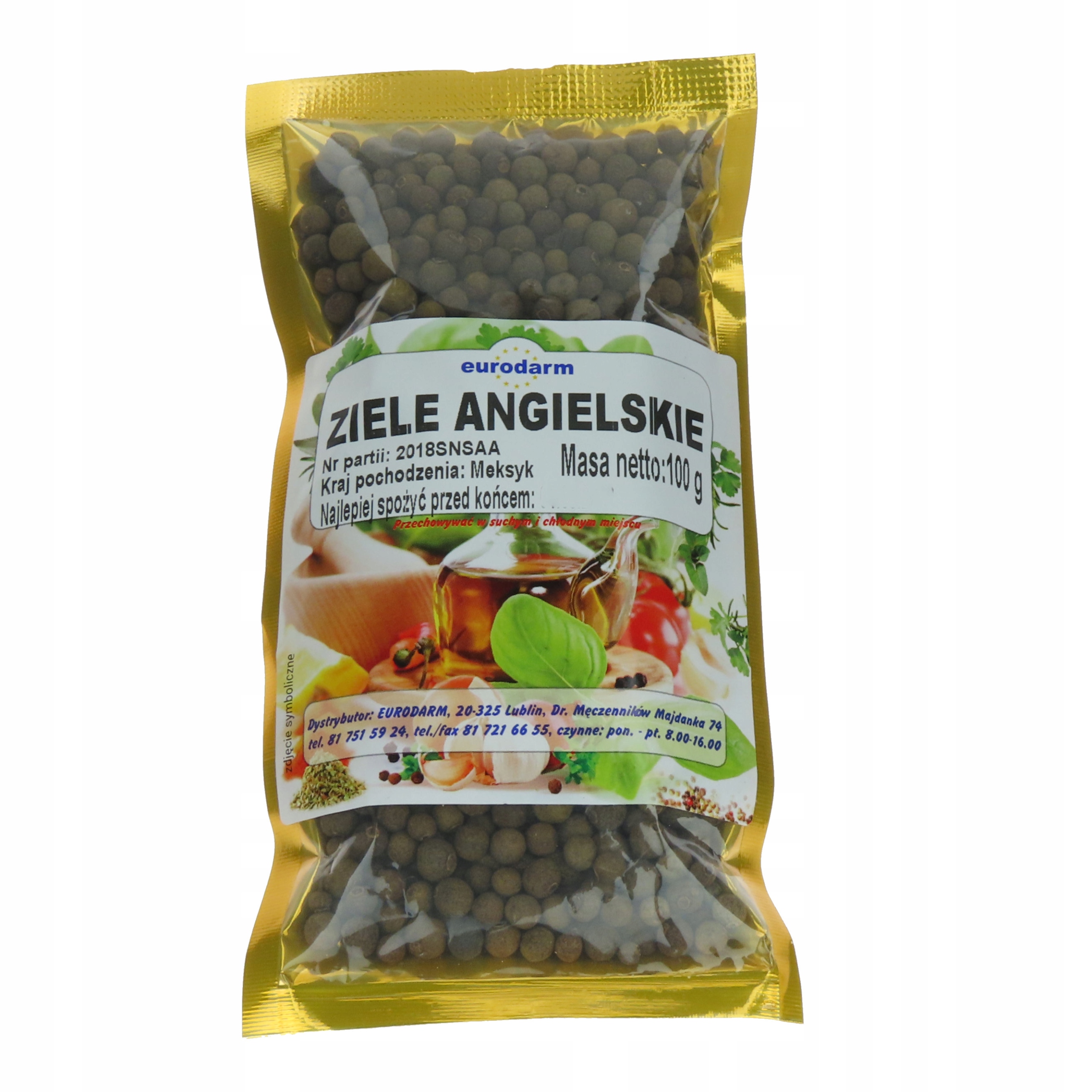 ZIELE ANGIELSKIE 100 G WYSOKA JAKOŚĆ