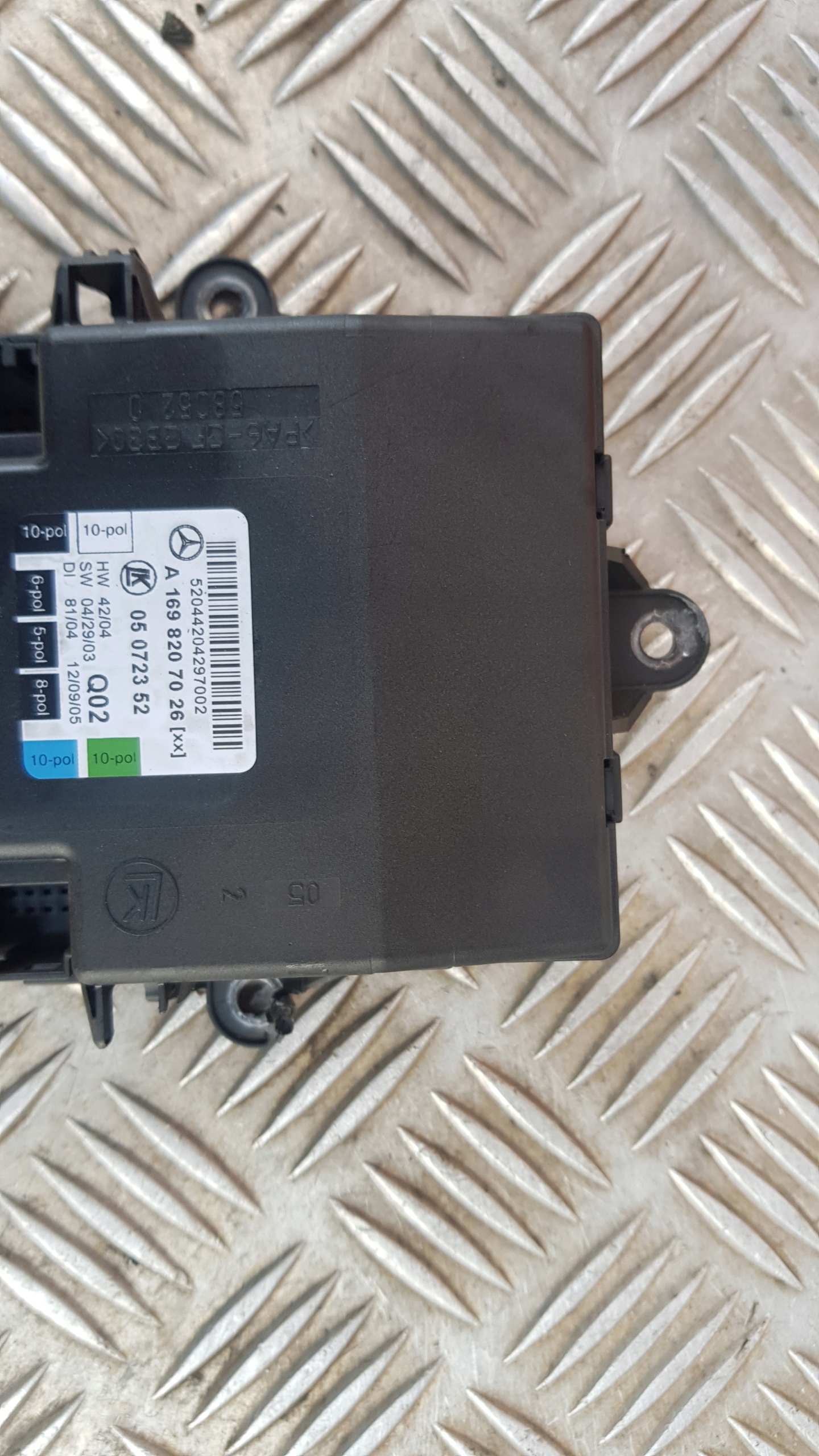 MERCEDES W169 w245 module door right front A1698207026