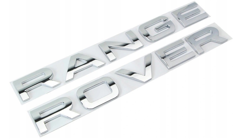

Emblemat Napis Znaczek Range Rover chrom