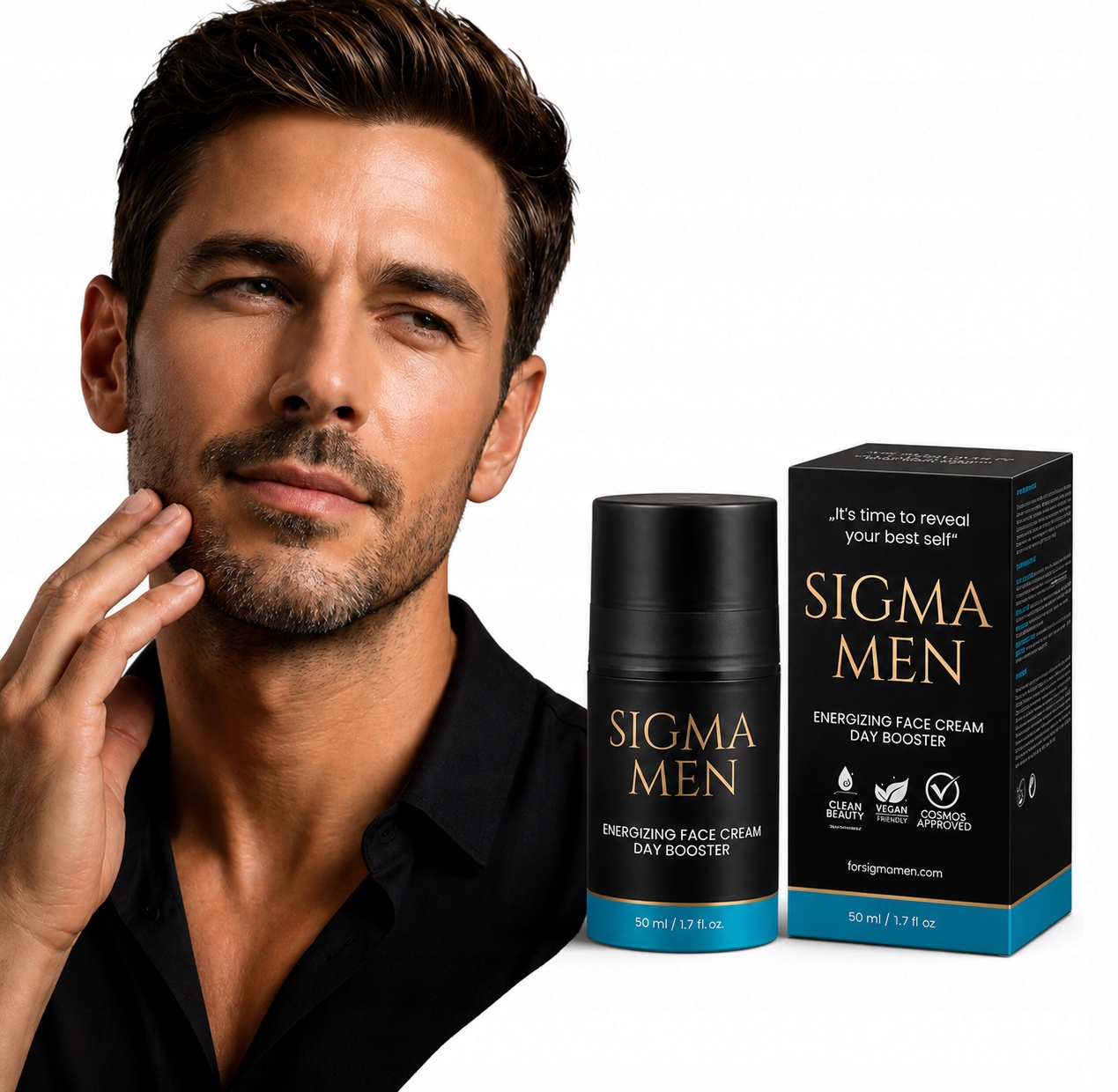Denní krém pro muže, energie a hydratace, 50 ml Sigma Men