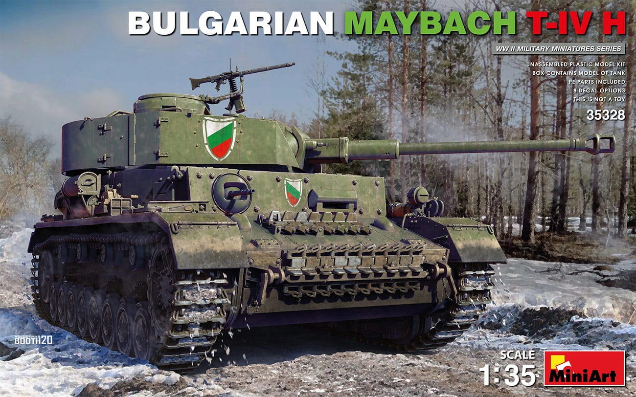 Bulharský Maybach T-iv H 1:35 MiniArt 35328