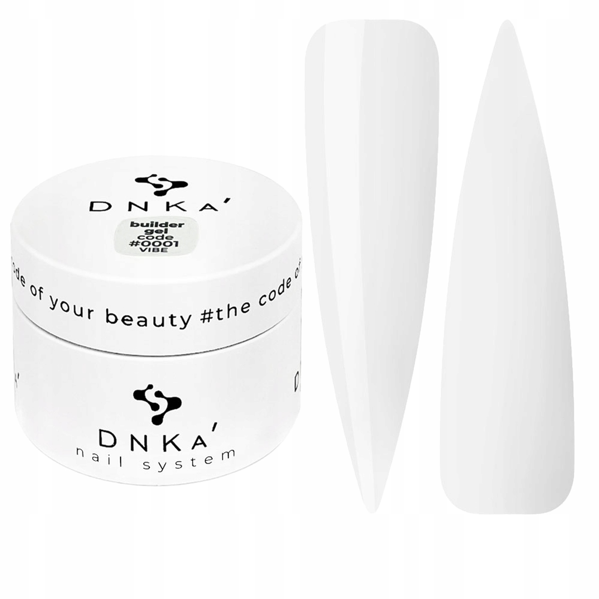 Stavební gel na nehty DNKa Builder Gel #0001 Vibe 30 ml