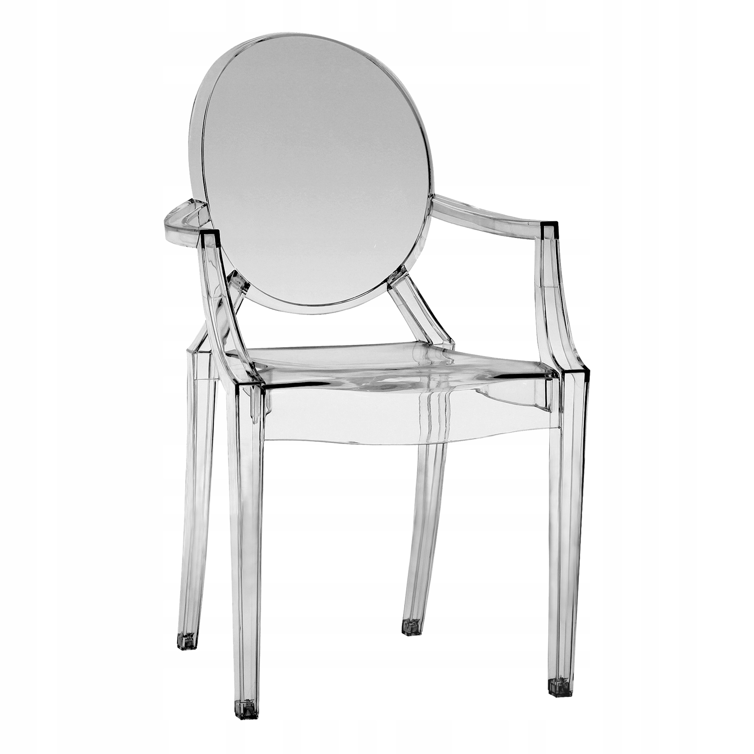 KRZESŁO KRZESŁA LOUIS GHOST NOWOCZESNE SMOKE