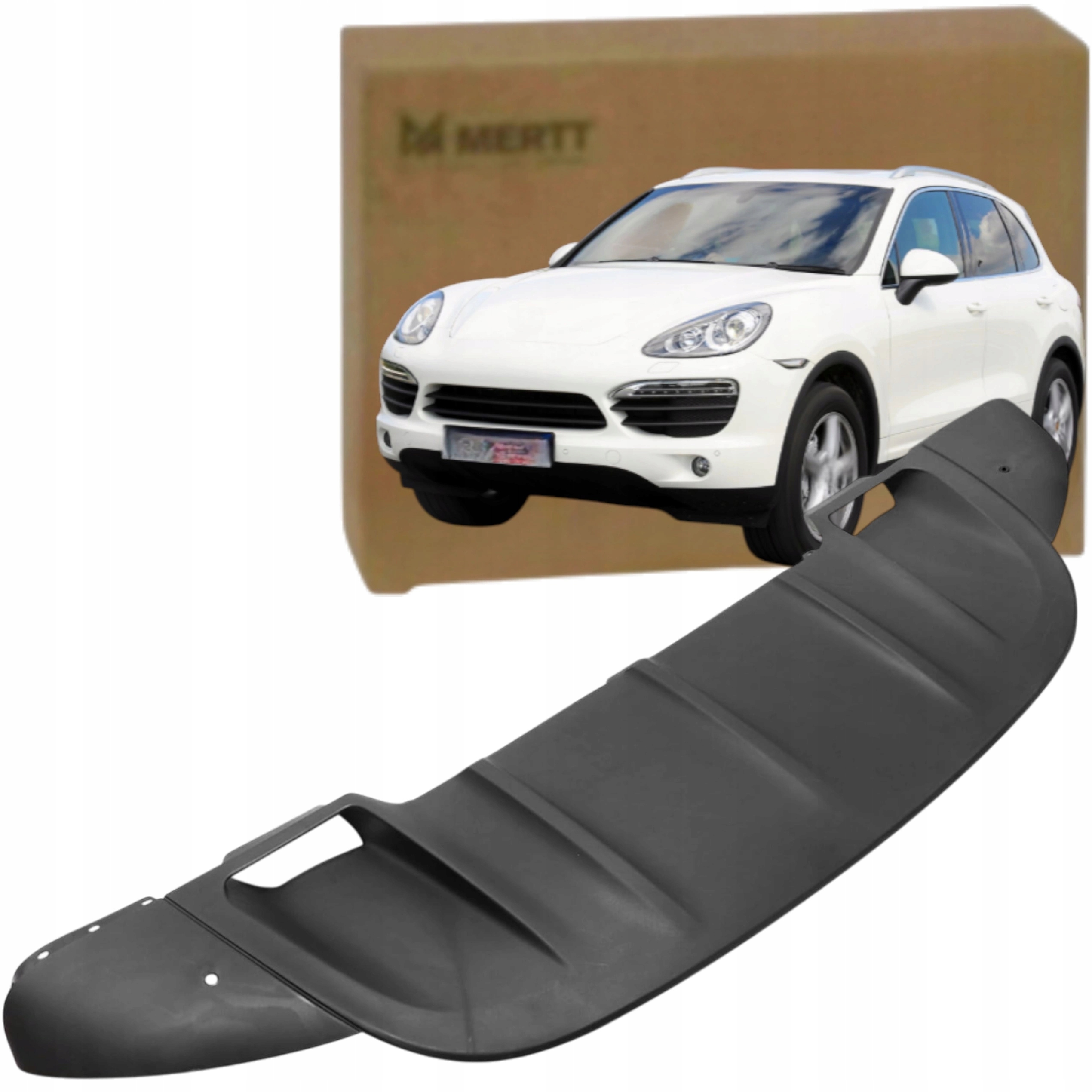 Nástavec Nárazníku Spoiler Přední Kryt Porsche Cayenne 7P5 2010-