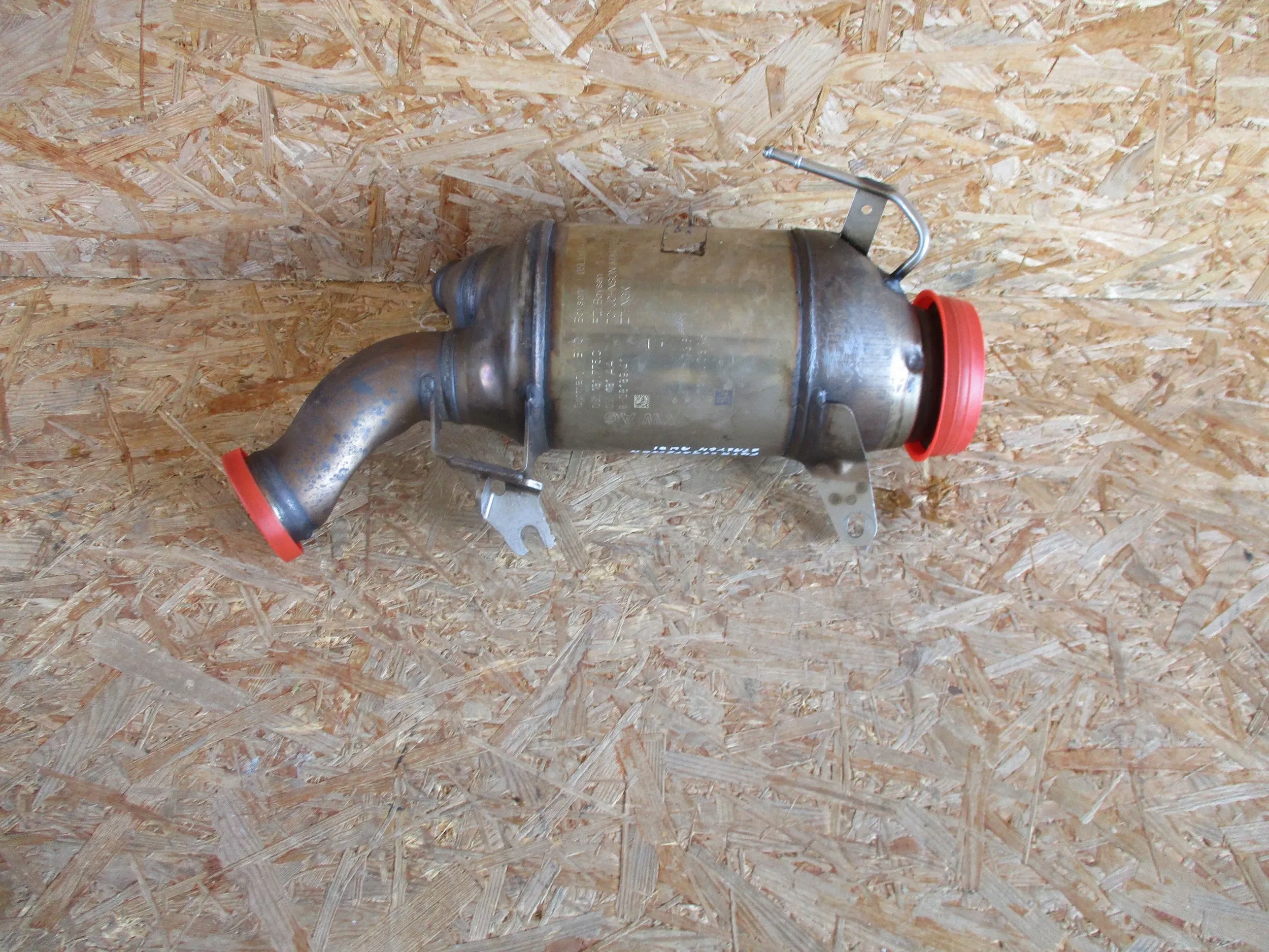 filter CZASTEK STALYCH DPF catalyst AUDI A6 C8 A7 A4 B9