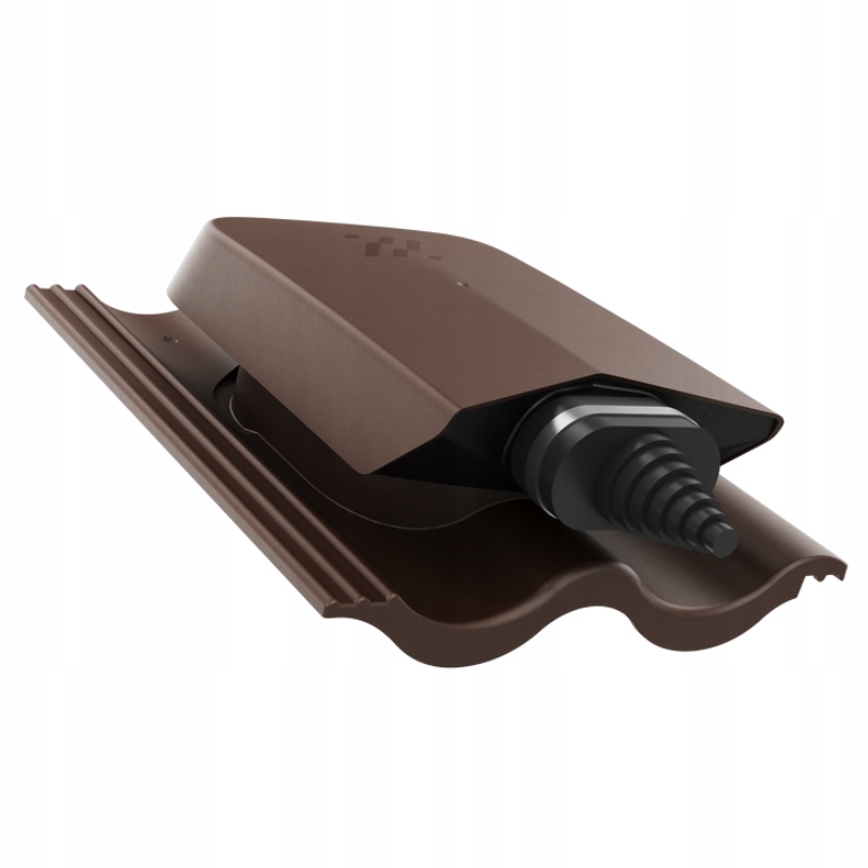 Solární Přechod na solární kabely střešní krytina Sigma Bronzová