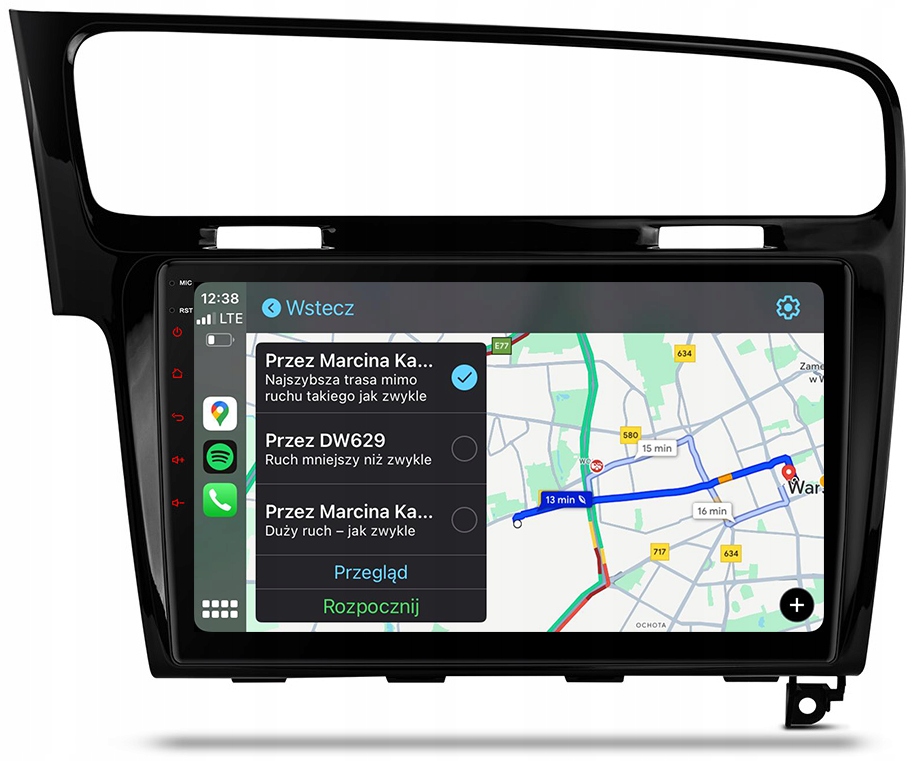 Vw Golf 7 Rádio Navigace Android Auto Apple Carplay Duduauto Mapy