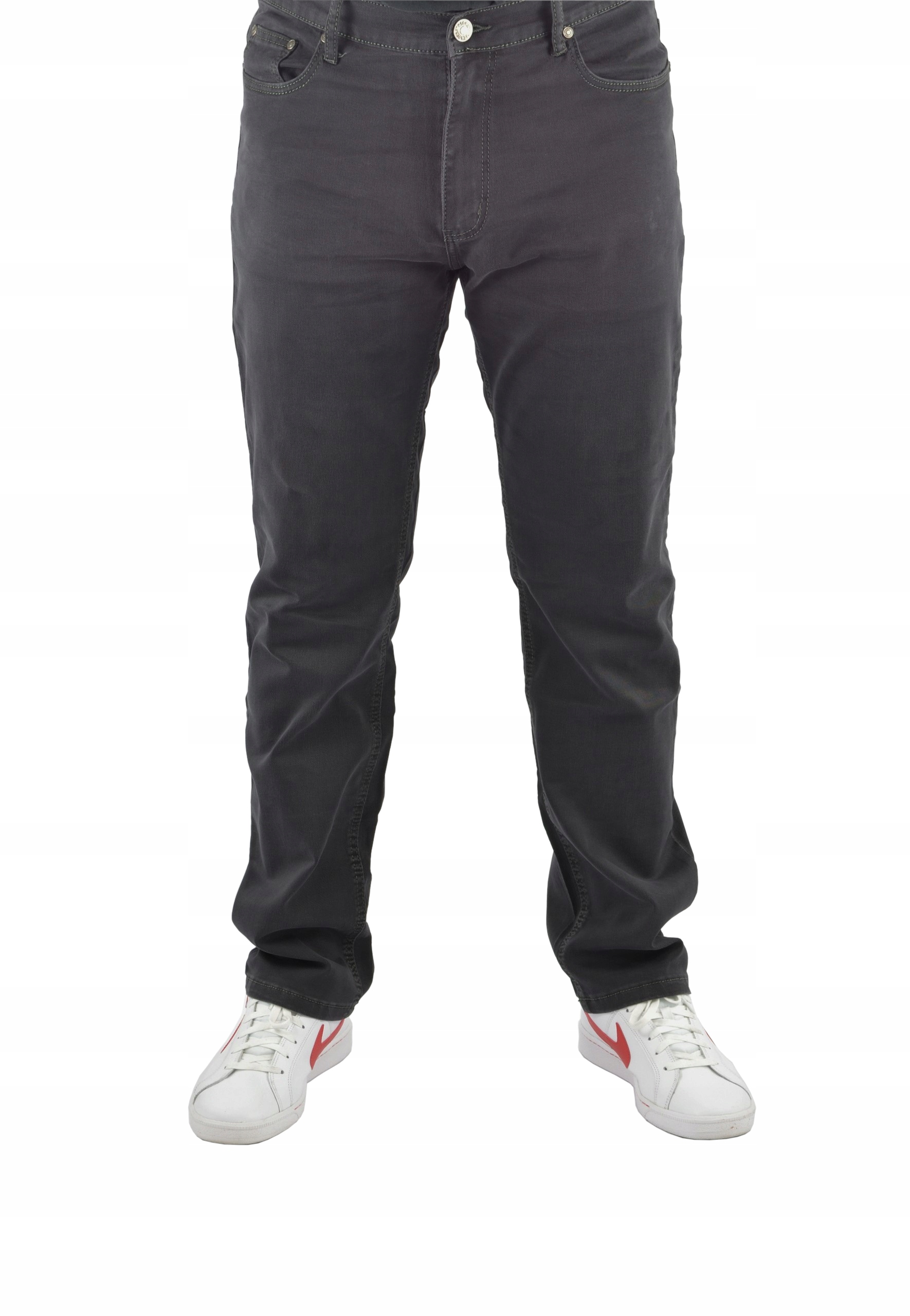 MĘSKIE JEANSY BIGREY SPODNIE SZARE 40/32 Rozmiar 40/32