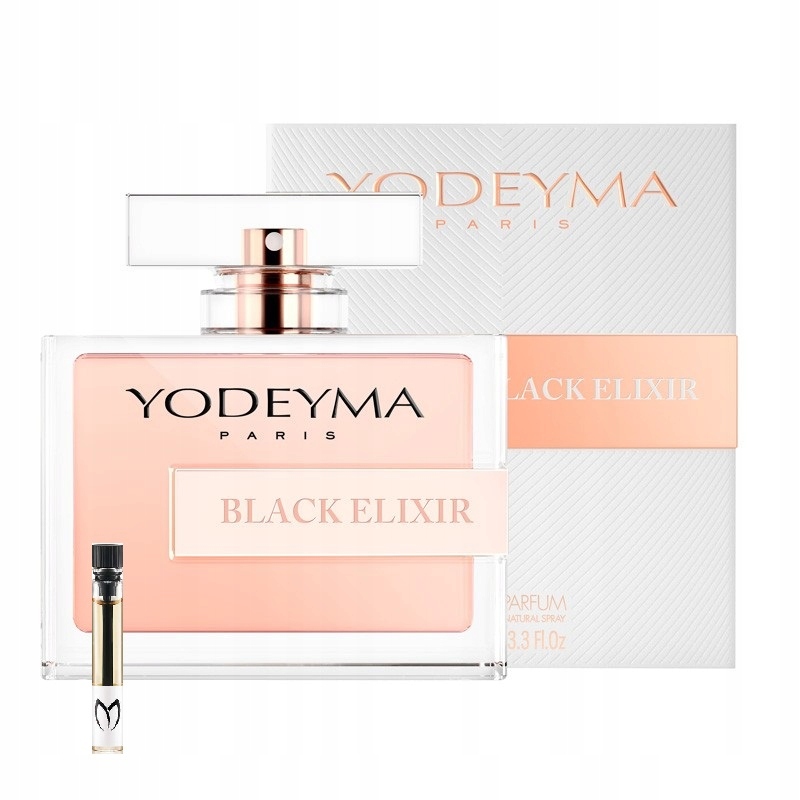 Yodeyma Černý Elixír 100ml Glantier 548 1,2ml Dárek