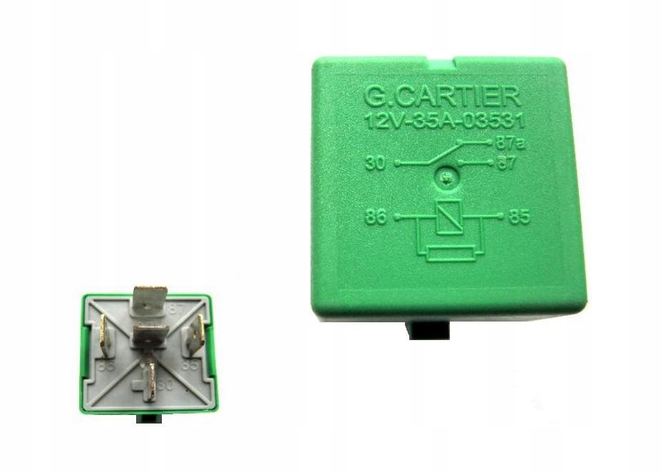 PRZEKAŹNIK WENTYLATORA CITROEN PEUGEOT 5 PIN ORYG.