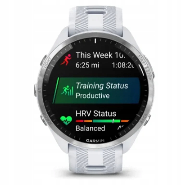Zegarek sportowy Garmin Forerunner 965 biały Model inny