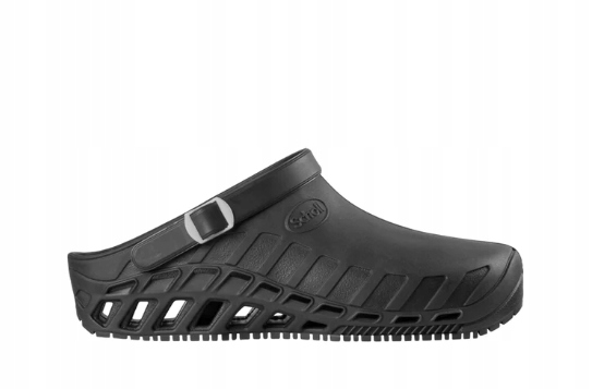 Scholl Pánské Nazouváky Gumové Pantofle Černé Casual 43-44 6AC