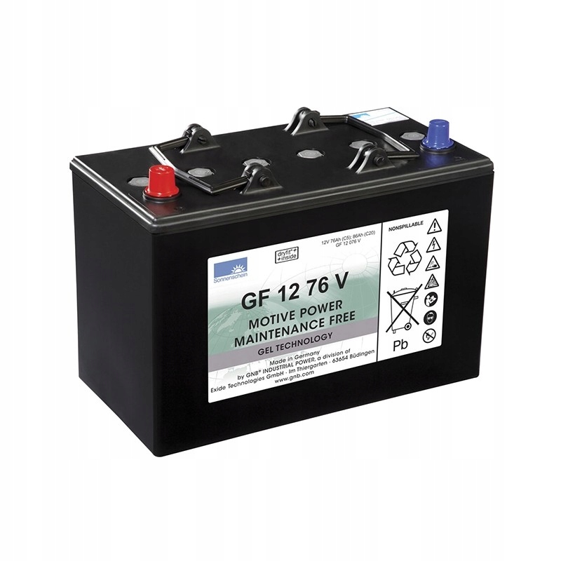 Аккумулятор SONNENSCHEIN GF 12 076 V 12V 86AH
