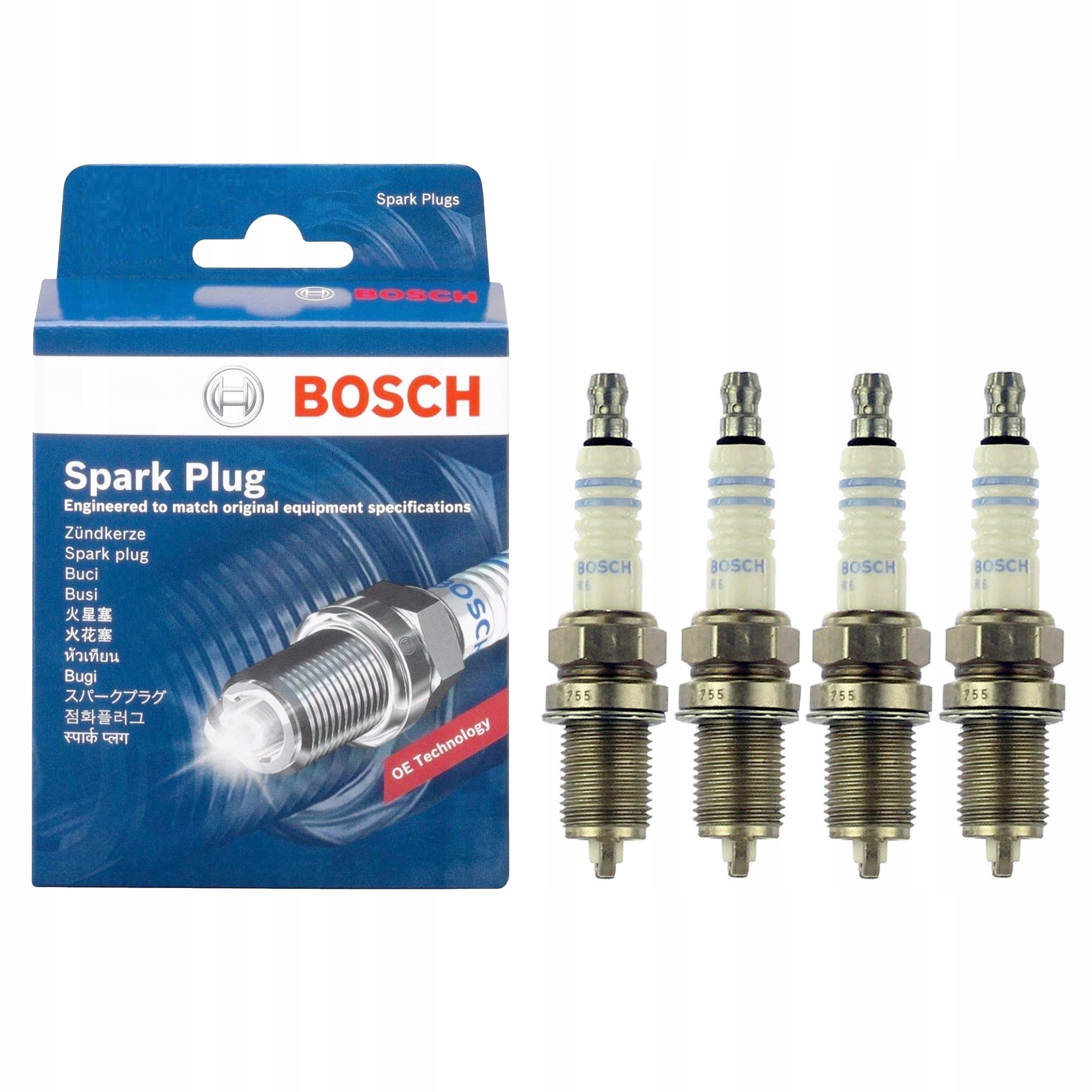 

4x Bosch FR6KI332S Świece zapłonowe Irydowe Lpg