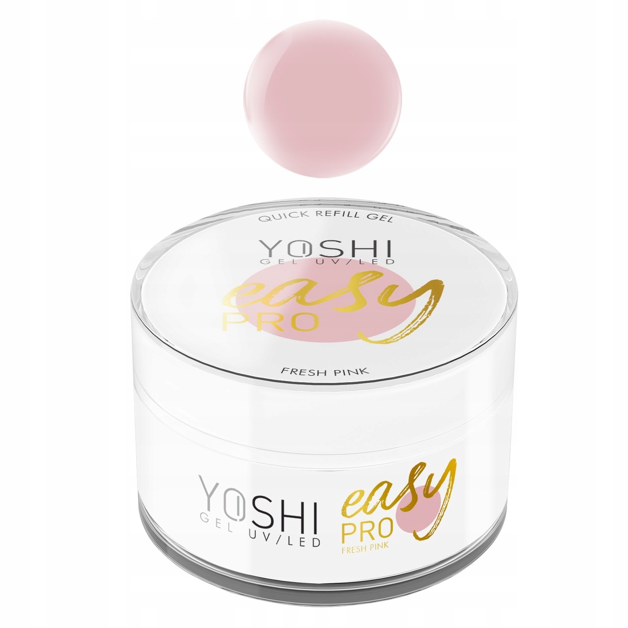 Żel Budujący Easy Pro Gel Uv/led Fresh Pink self leveling