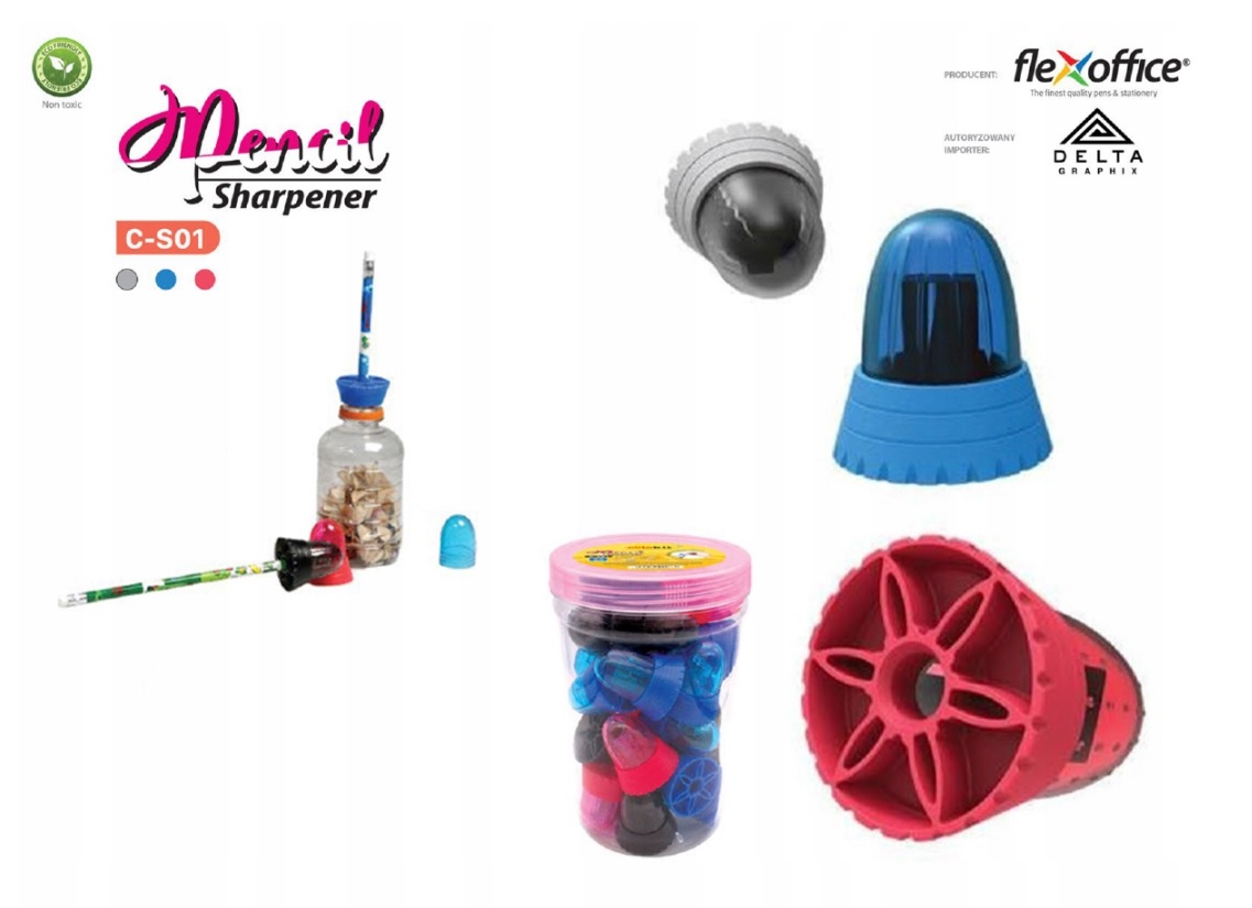 COLOKIT C-S01 Mpm Temperówka z pojemnikiem Marka Delta-Graphix