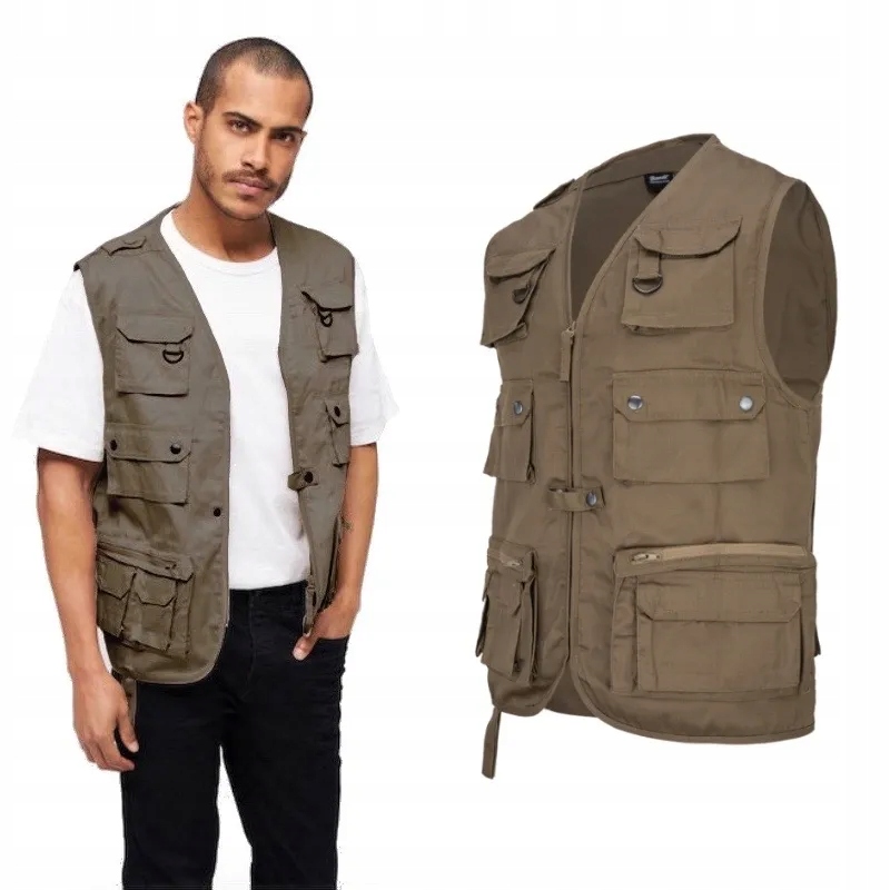 Brandit Lovecká vesta Olive 3XL [3XL]