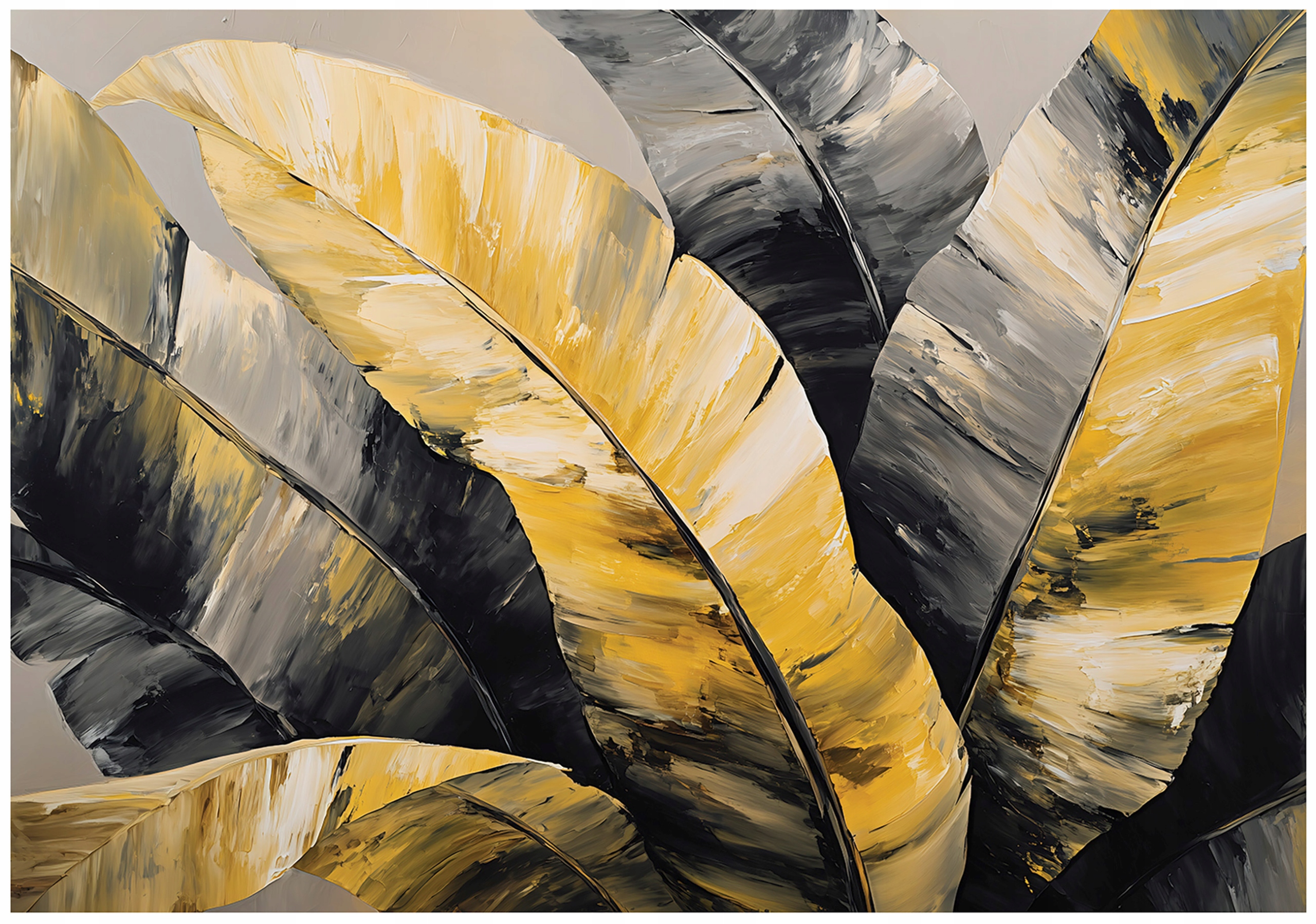 Fototapeta Zlatá Listy Čierna Tapeta Do Predsiene Kancelárie 350x250