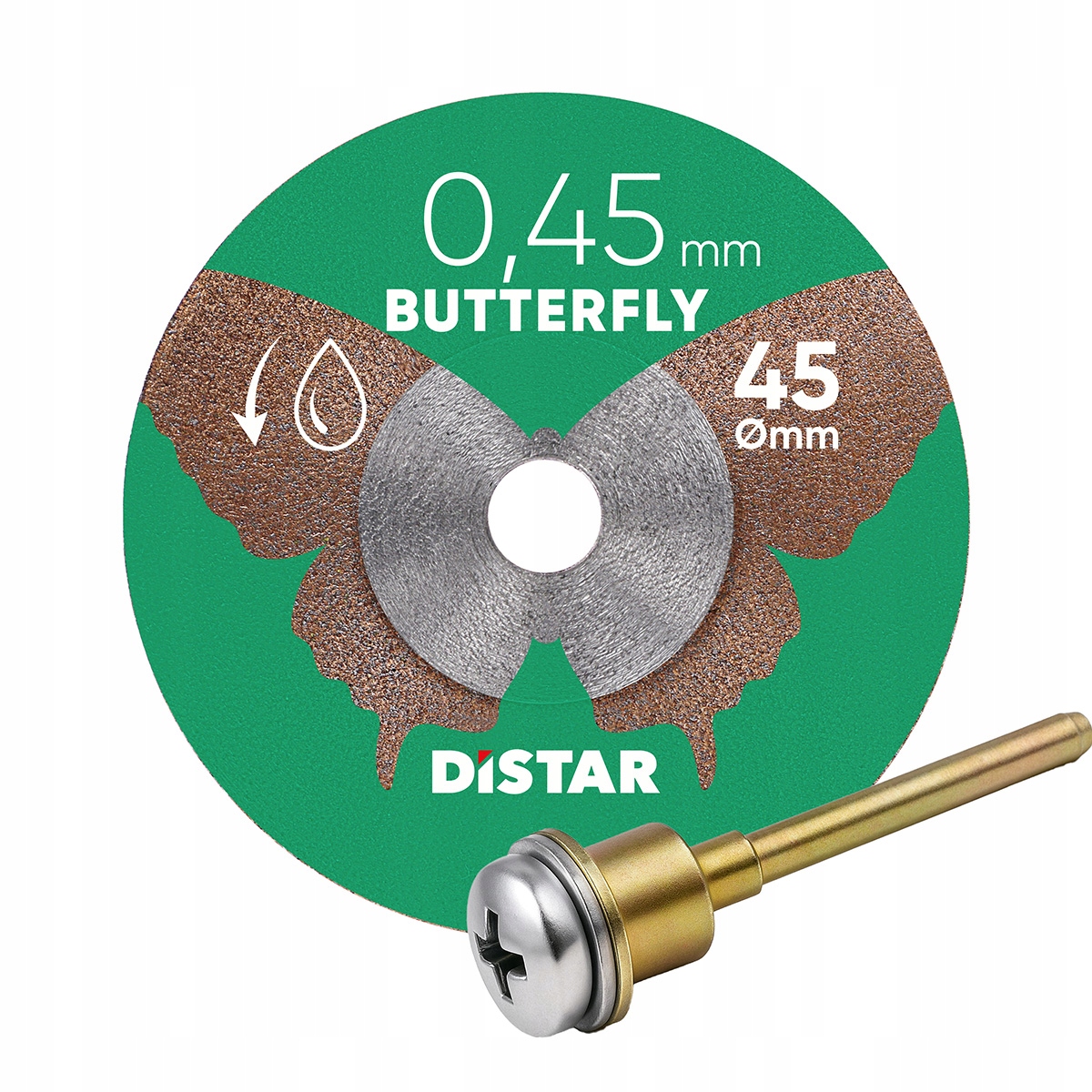 Diamentowa tarcza tnąca Distar 45x0,45x5,8H/3,2-3,0F Butterfly