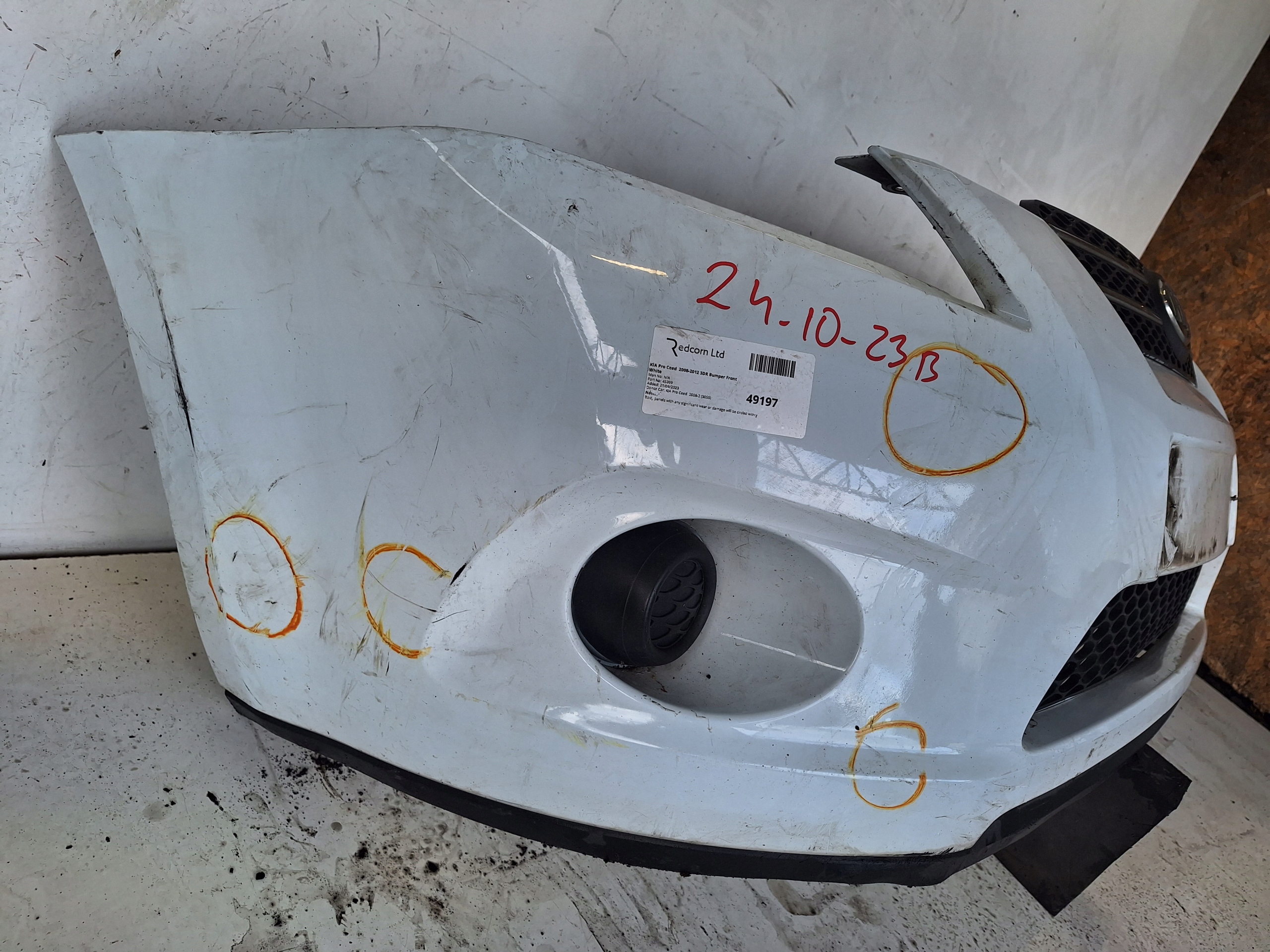 KIA PRO CEED e 06-09 Paraurti