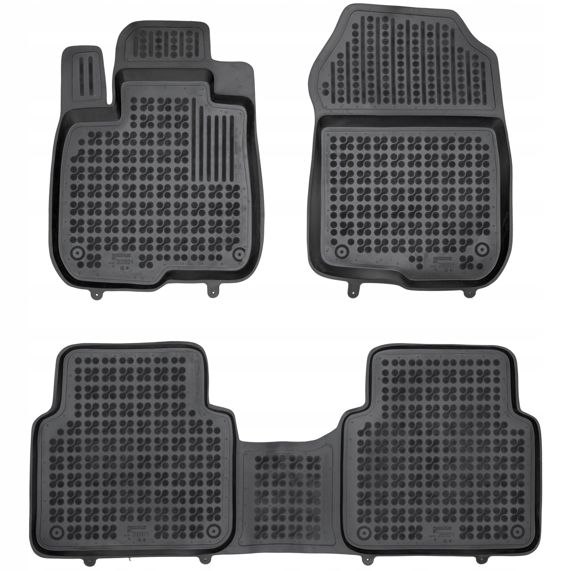 Gumové rohože Honda Cr-v V 2018-2022 5-miestny, 7-miestny (zložený 3. rad)