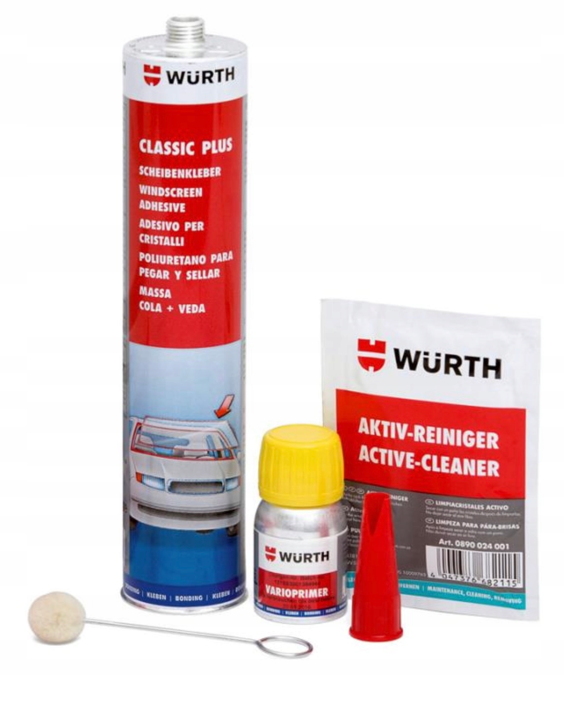 Wurth Sada Pro Vlepování Skel Classic 0890023700