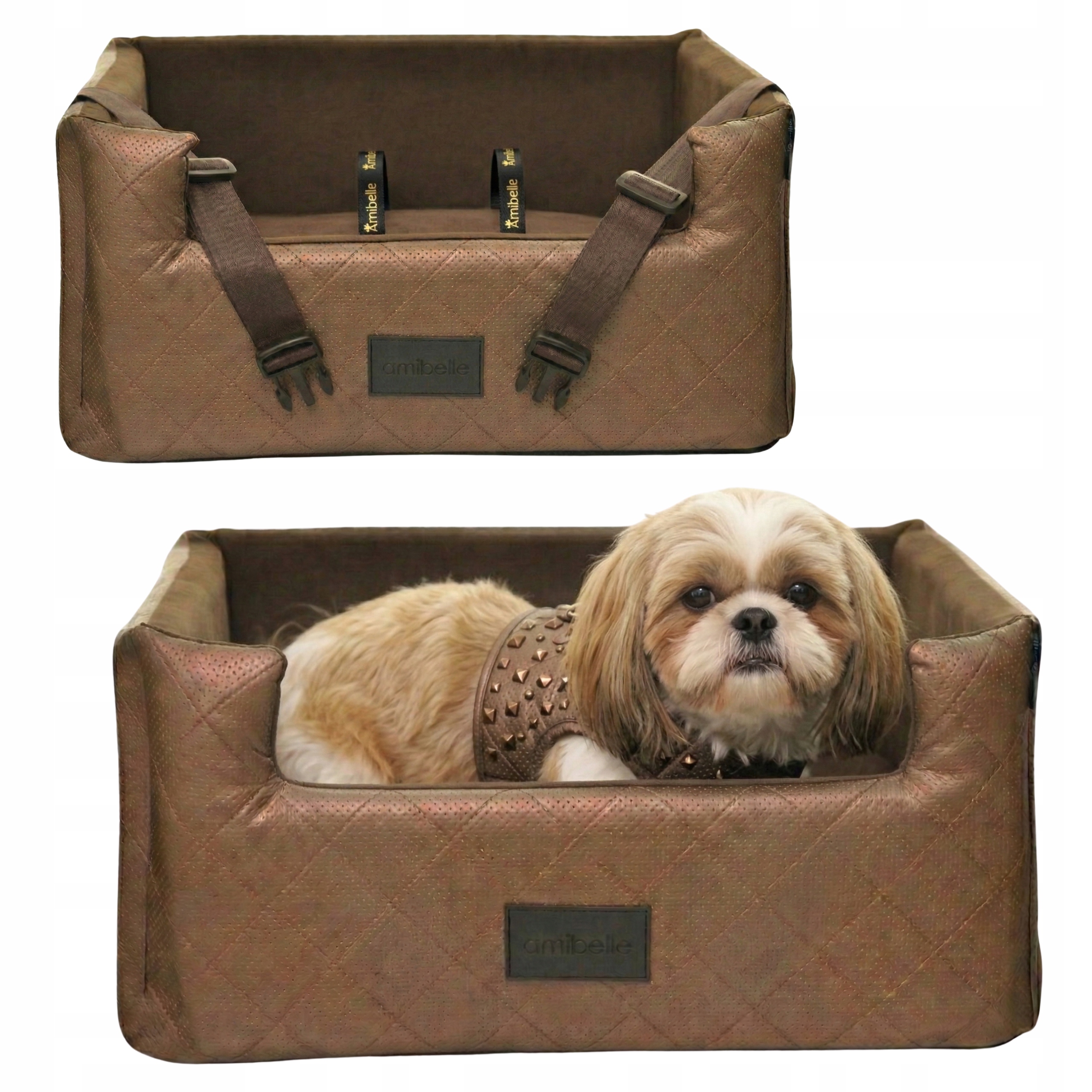 Autosedačka Pelíšek pro psa Přepravka Bezpečný pro kočky