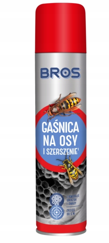 

Bros Spray Gaśnica Na Osy I Szerszenie 300ml