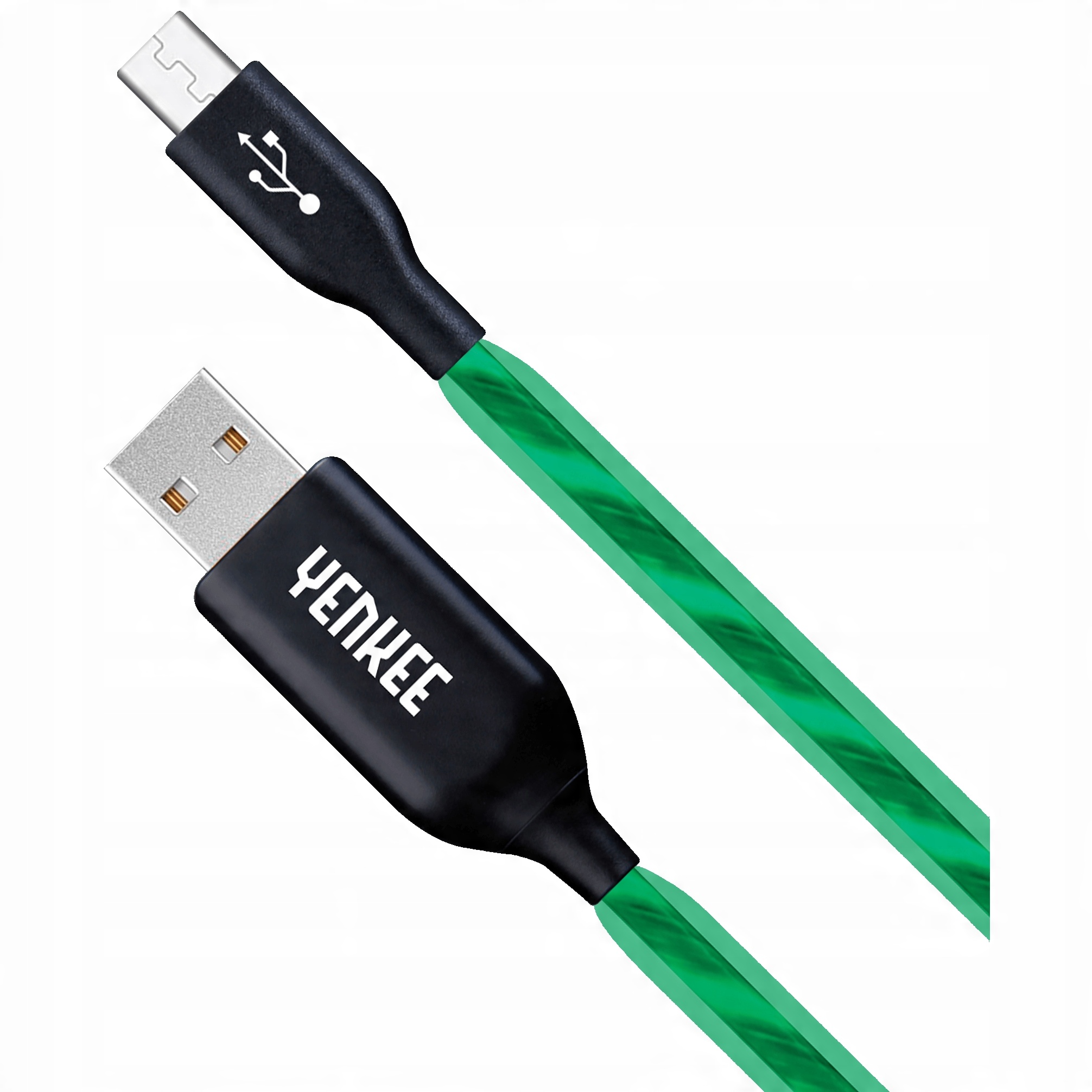 

Kabel 1m Usb micro-USB Yenkee Świecący Led 100cm