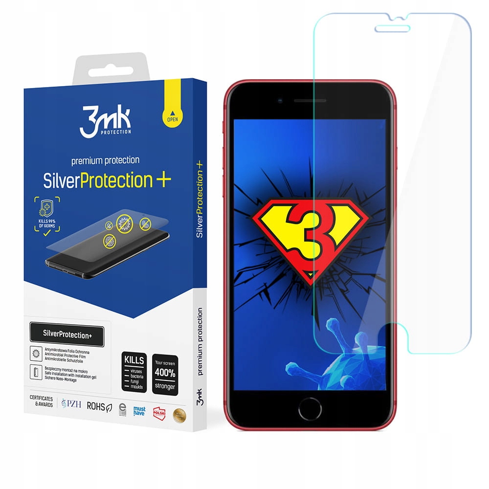 

Folia 3mk SilverProtection+ do iPhone 8 Plus