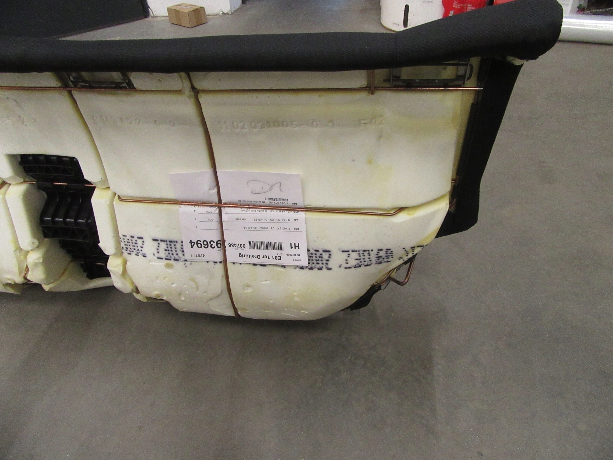 sitz BMW 1 e81 LIFT LCI Network / antracyt