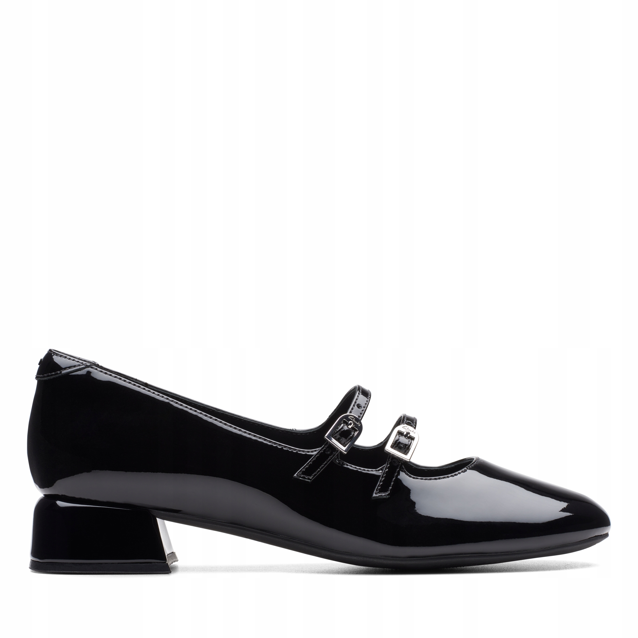 Balerinki skórzane Clarks Daiss30 czarne 37.5