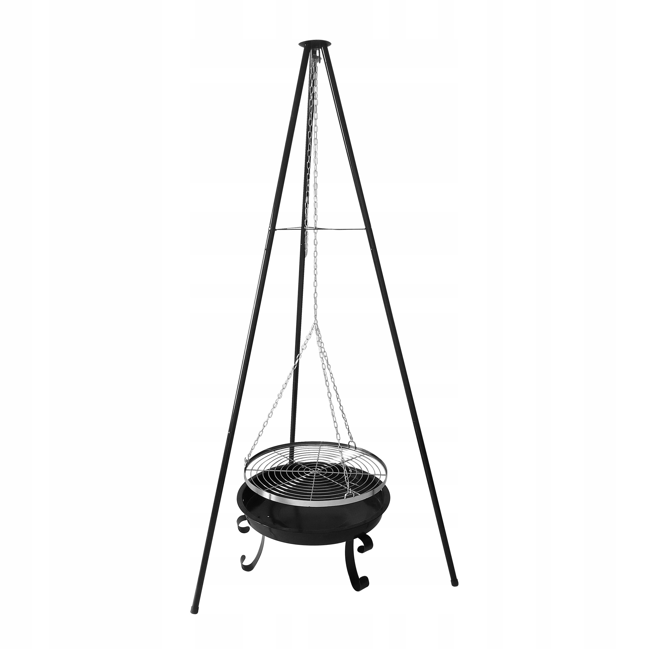 Uhlíkový gril Mirpol 55 x 55 cm