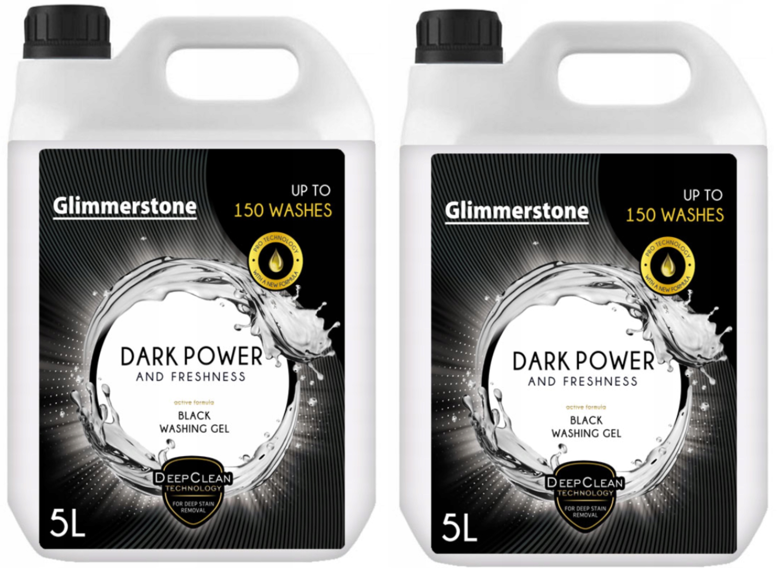 Levně Univerzální gel na praní tekutý na černé prádlo 300 l, 10 l Den